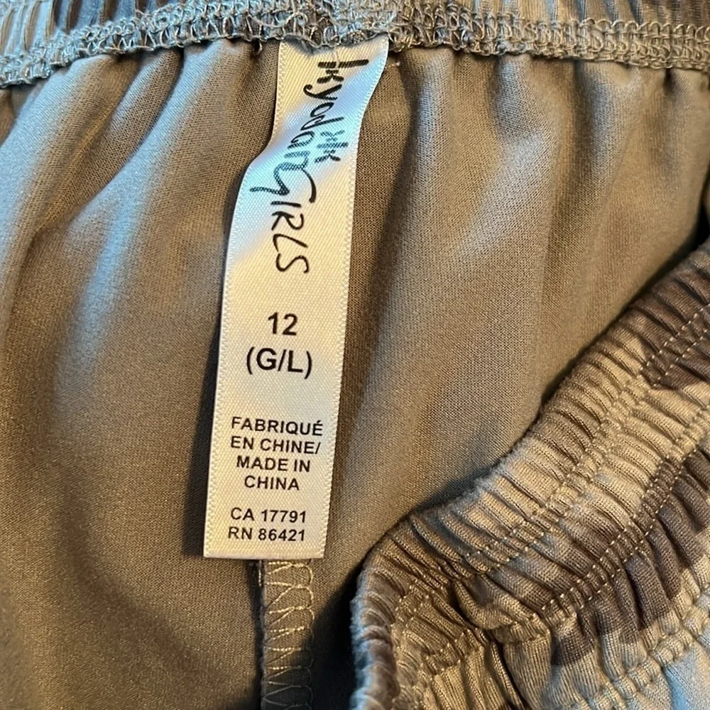 Kyodan Girls Camo Pants Grey Size 12 - Picture 3 of 3